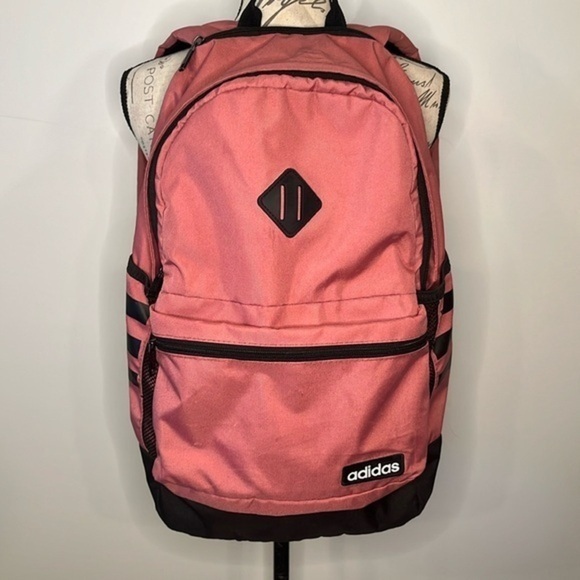 Adidas backpack book bag mauve rose pink - Picture 1 of 8
